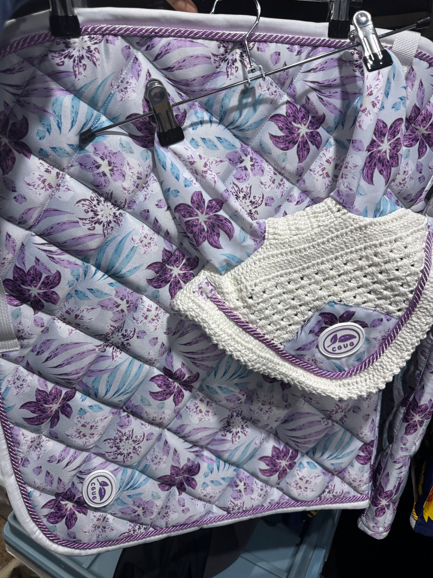 Sweet Violet Cob Dressage Saddle Pad