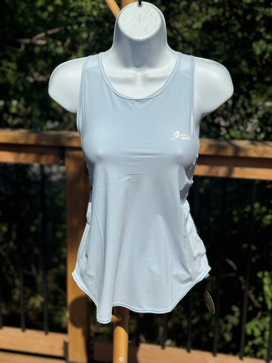 Ivory Blue Oxygen Tank