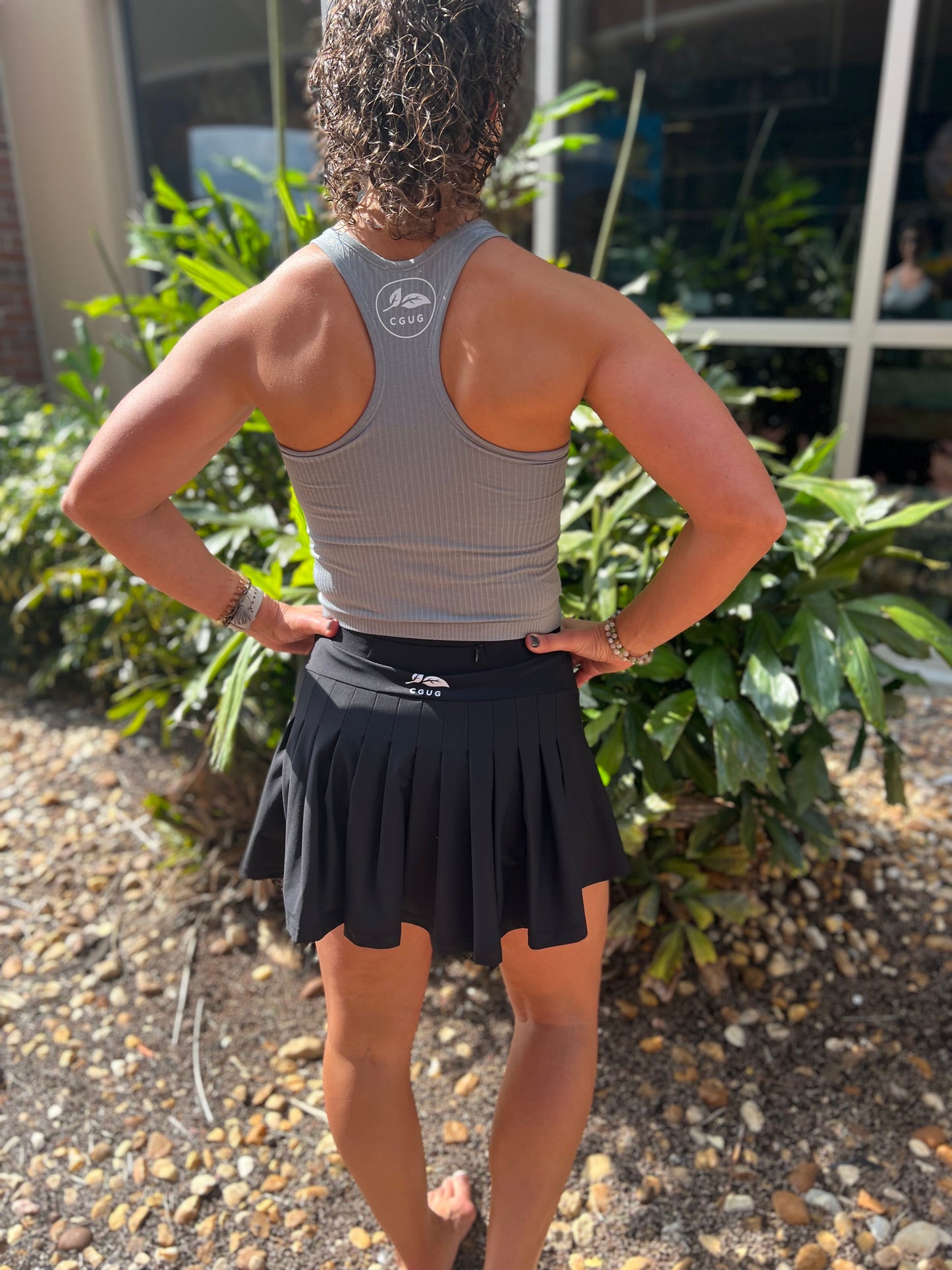 Rippled Skort