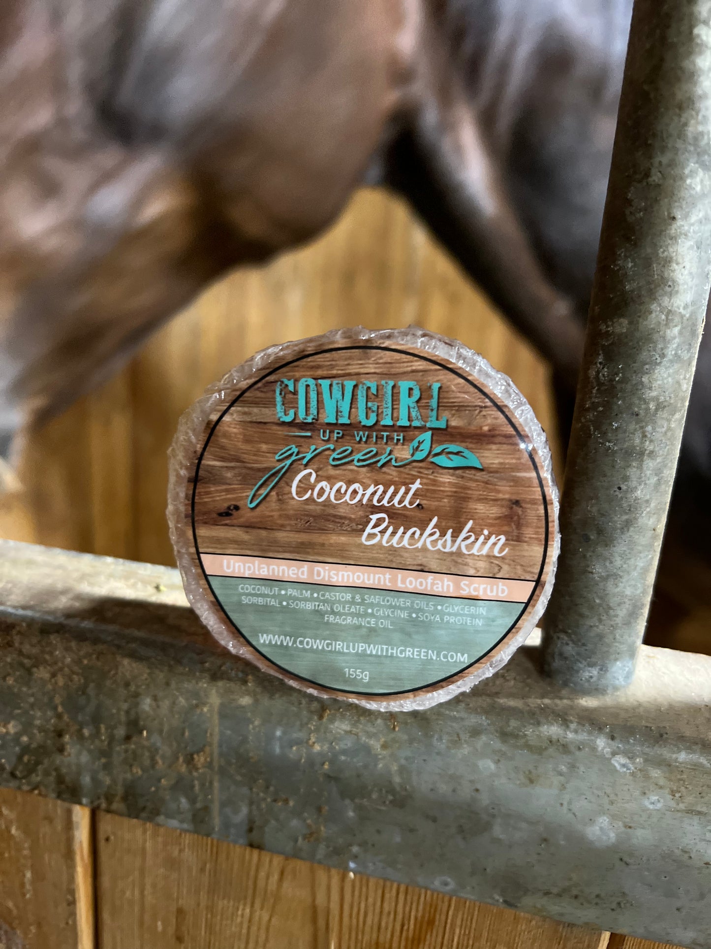 Coconut Buckskin Loofa