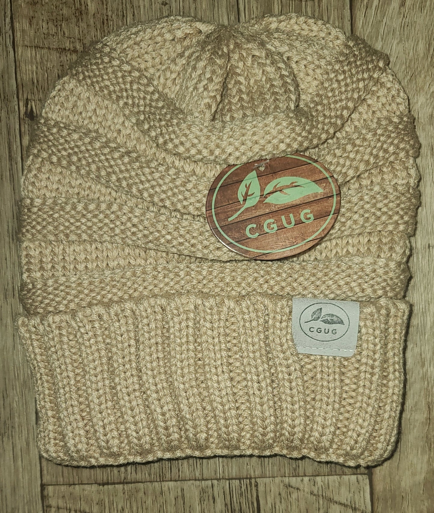 Khaki Extend-a-Scrunch