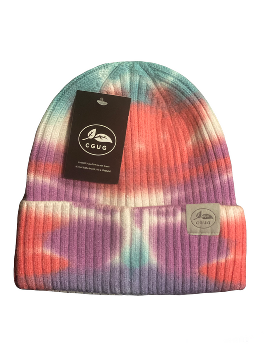 Coral Horizon High Rise Beanie
