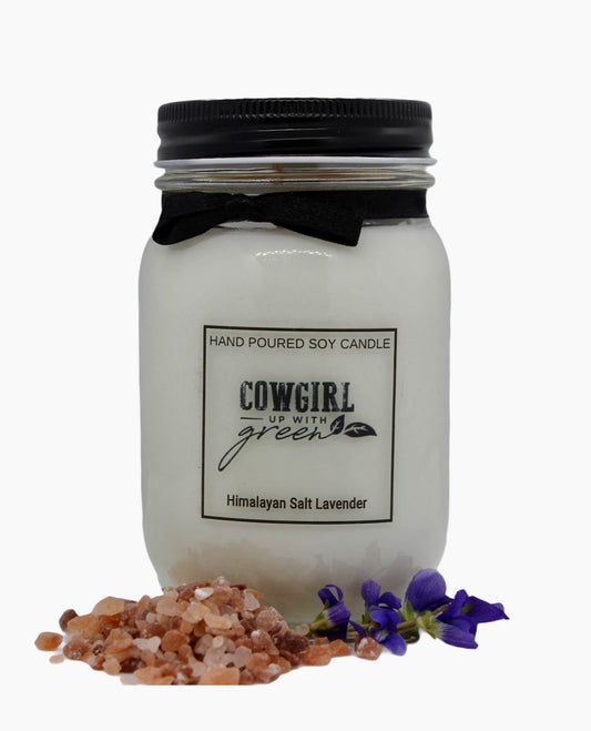 Himalayan Salt & Lavender Soy Candle
