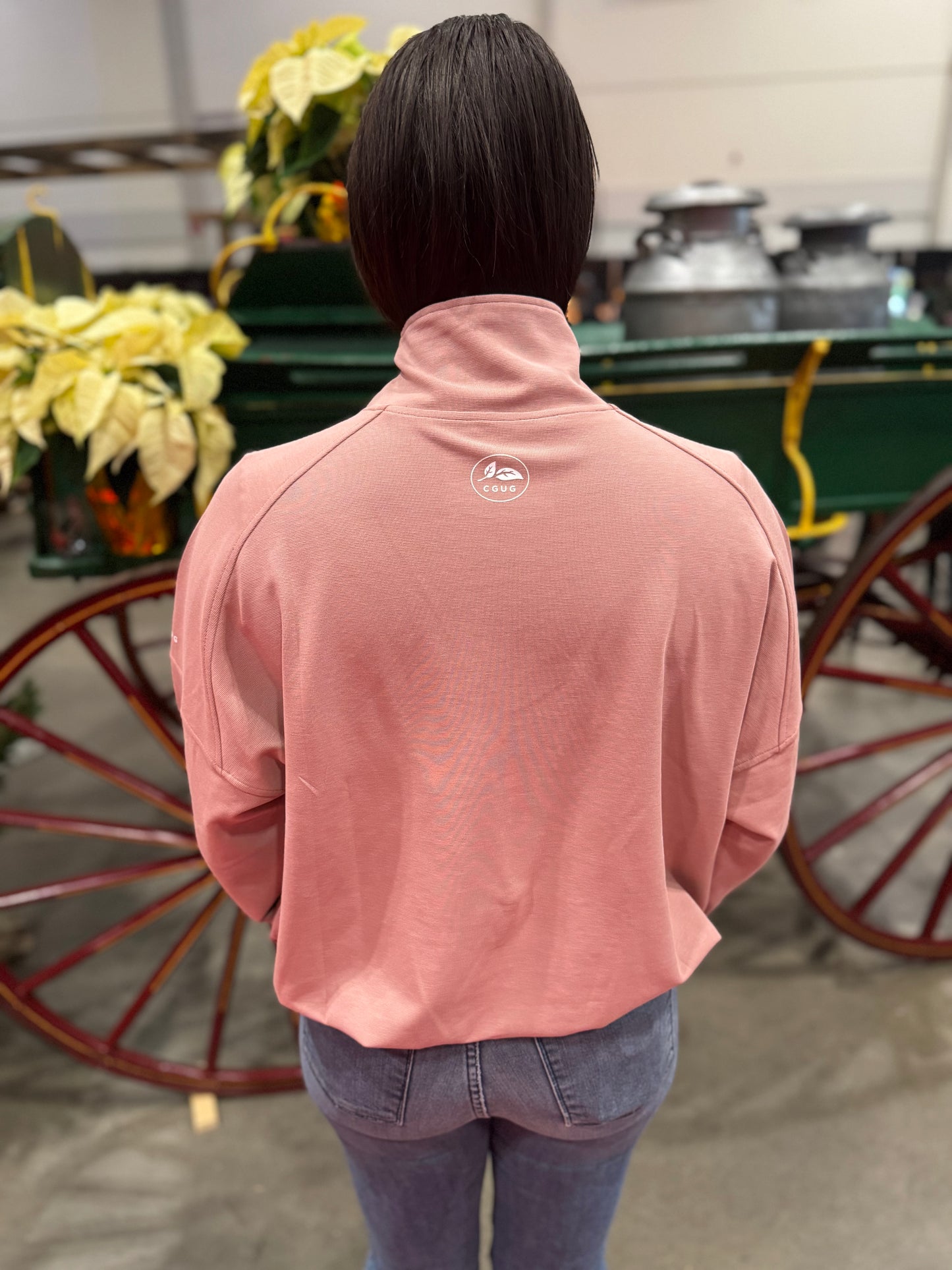 Blush Ora 1/2 Zip