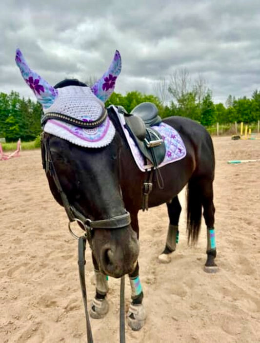 Sweet Violet Cob Dressage Saddle Pad