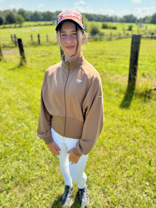 Cappuccino Stable Zip Jacket