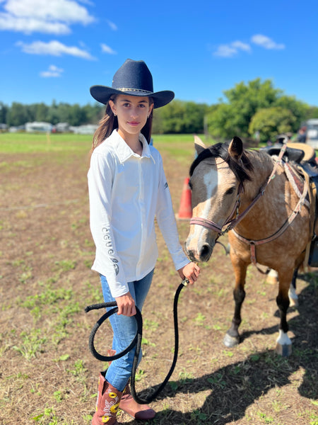 Perforated Western Show Shirts