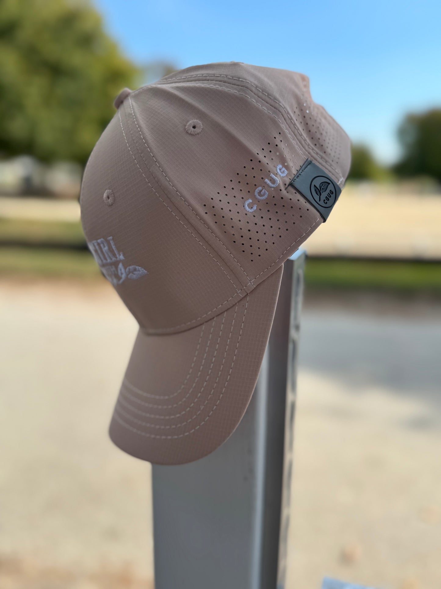 Rosè Perforated Dry-Fit Baseball Cap