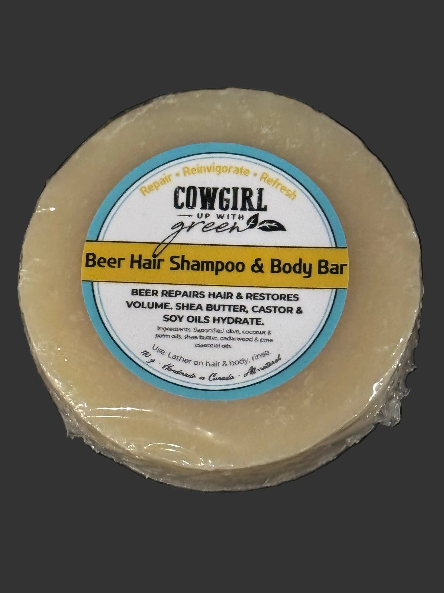 Beer Hair Shampoo Bar