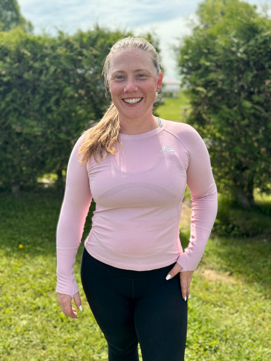 Rosé Seamless Long Sleeve 2.0