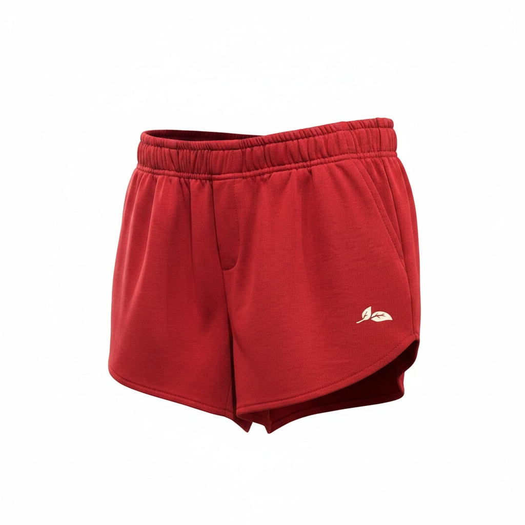 Red Dark Day Sweat Shorts