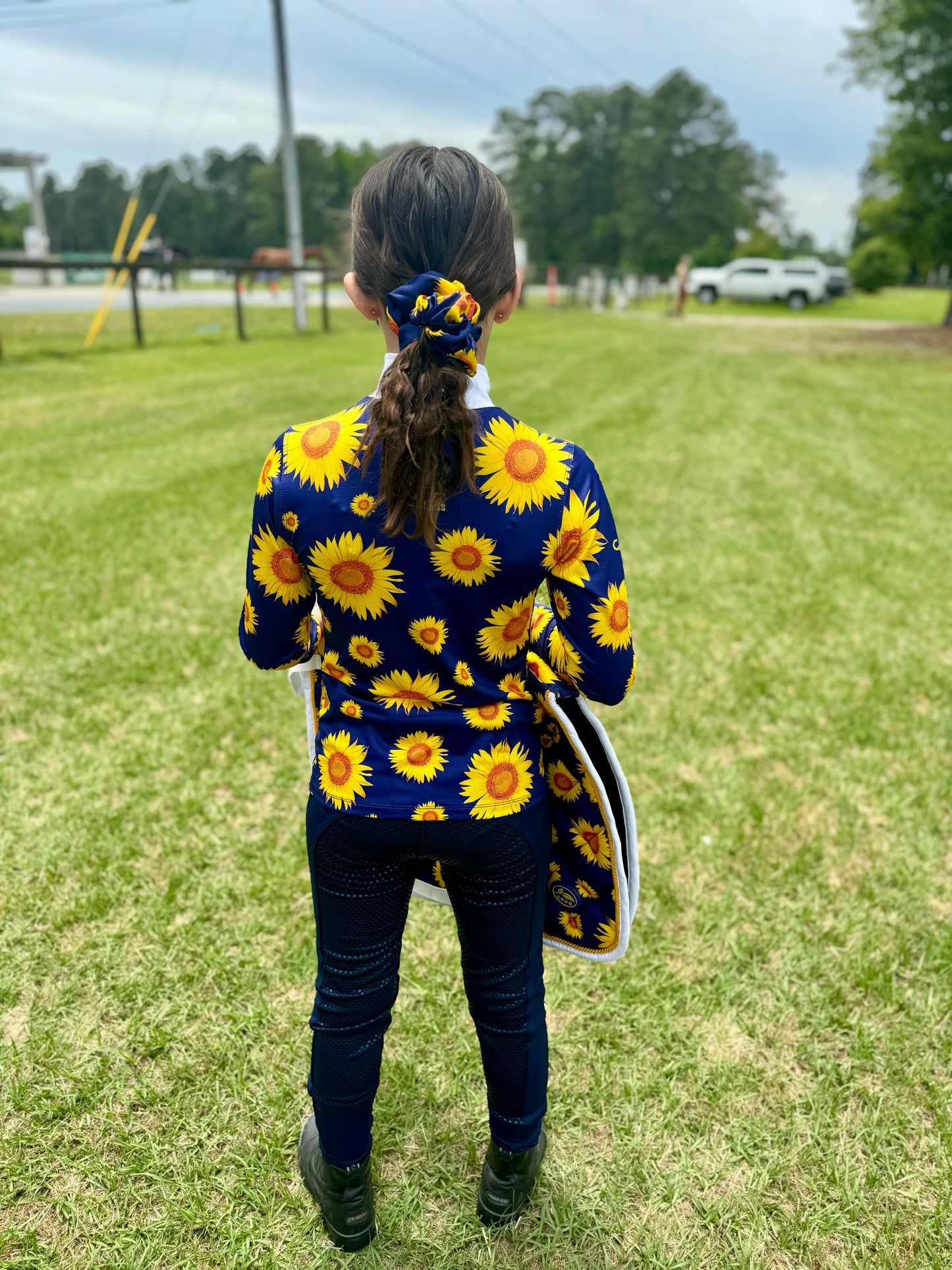 CGUG Kids Sunflower Dreams Micro-Perforated 1/4 Zip