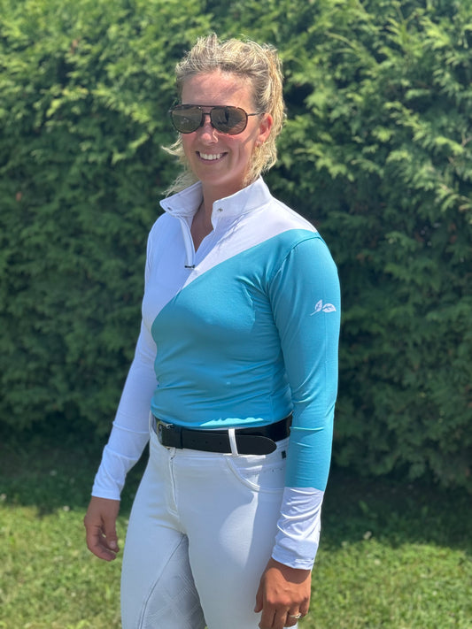 Sea Glass Show n’ Go Micro-Perforated Shirt