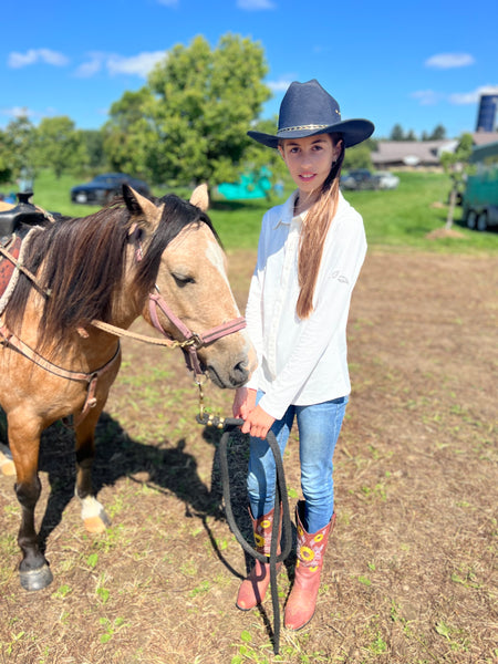 Perforated Western Show Shirts