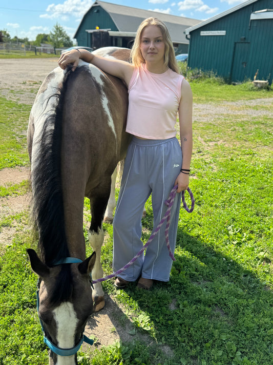 Blue Sky Stable Wide-Leg Jogger