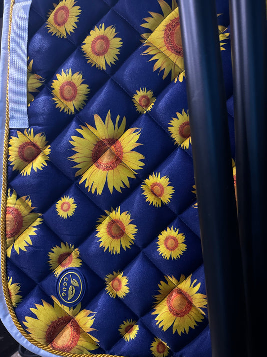 Sunflower Cob Dressage Saddle Pad