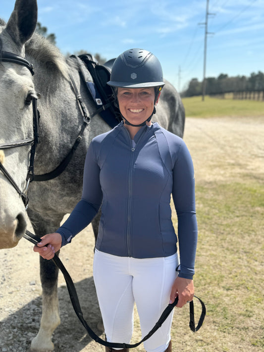 Navy Emily Full Zip 2.0
