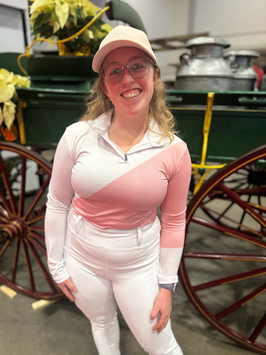 Candy Pink Show n’ Go Micro-Perforated Shirt