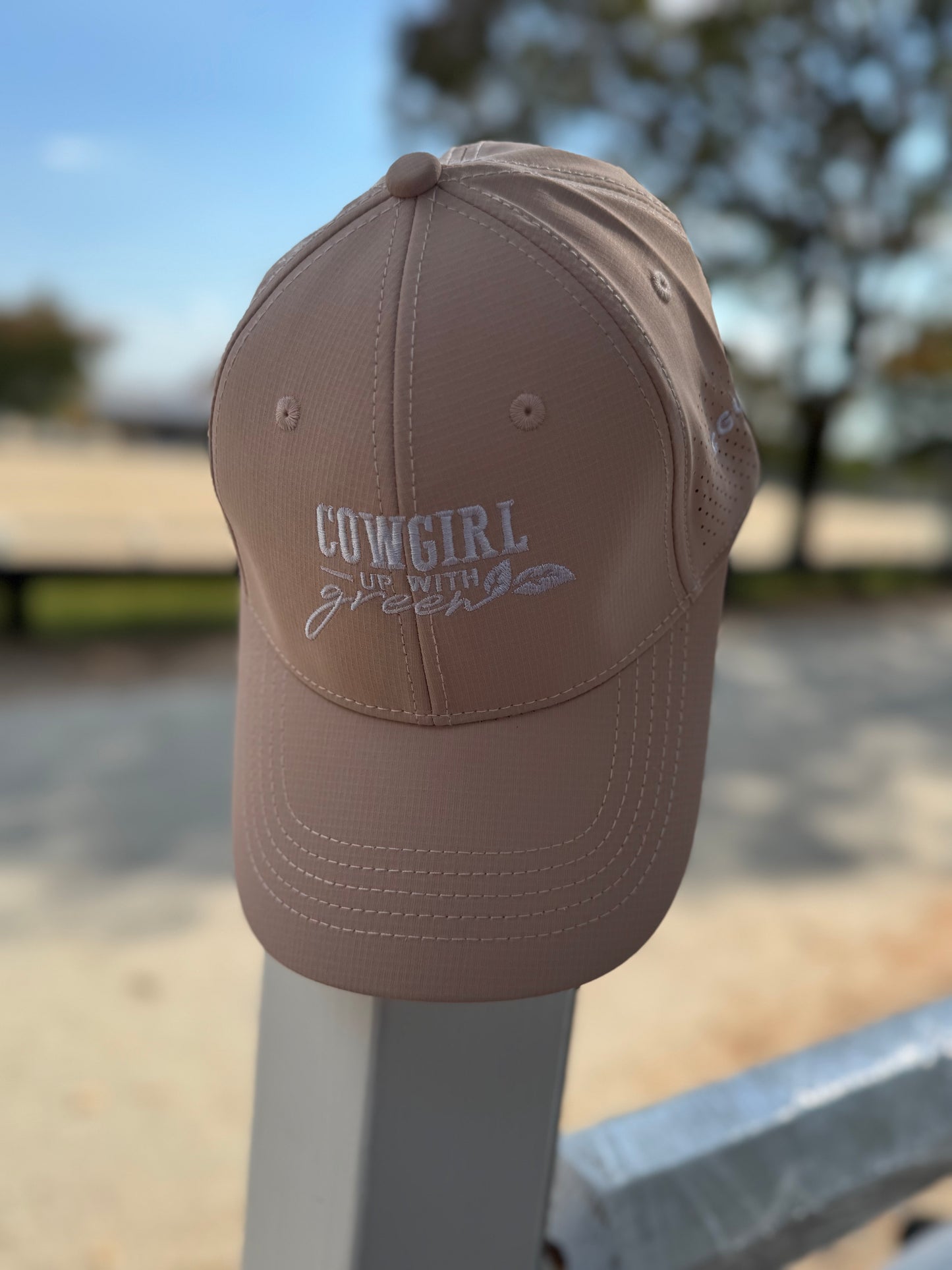 Rosè Perforated Dry-Fit Baseball Cap