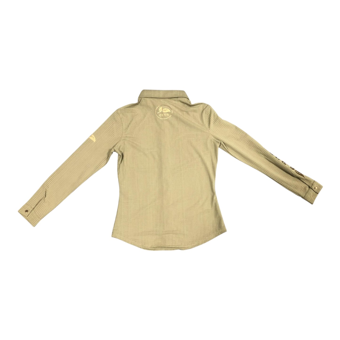 Wasabi Perforated Western Show Shirt