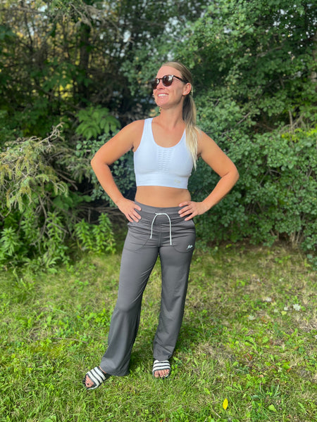 Grey Get Loose Flare