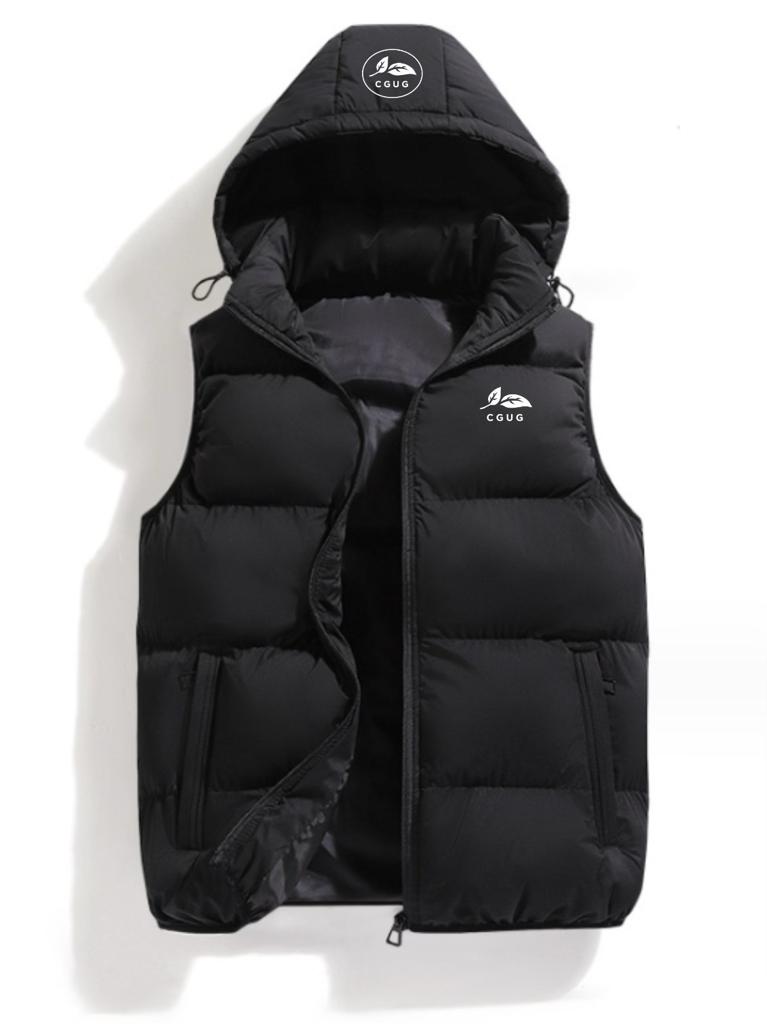 Black Puffer Vest