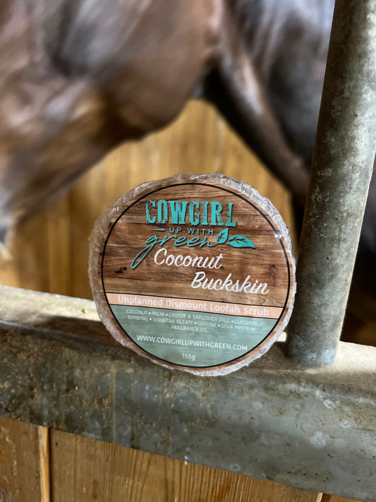 Coconut Buckskin Loofa