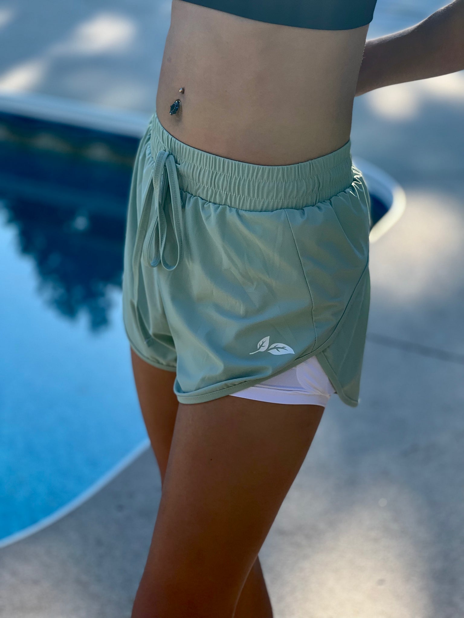 Seafoam Jelly Bean Shorts