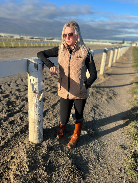 Izzy’s Au Naturel Diamond Quilted Vest