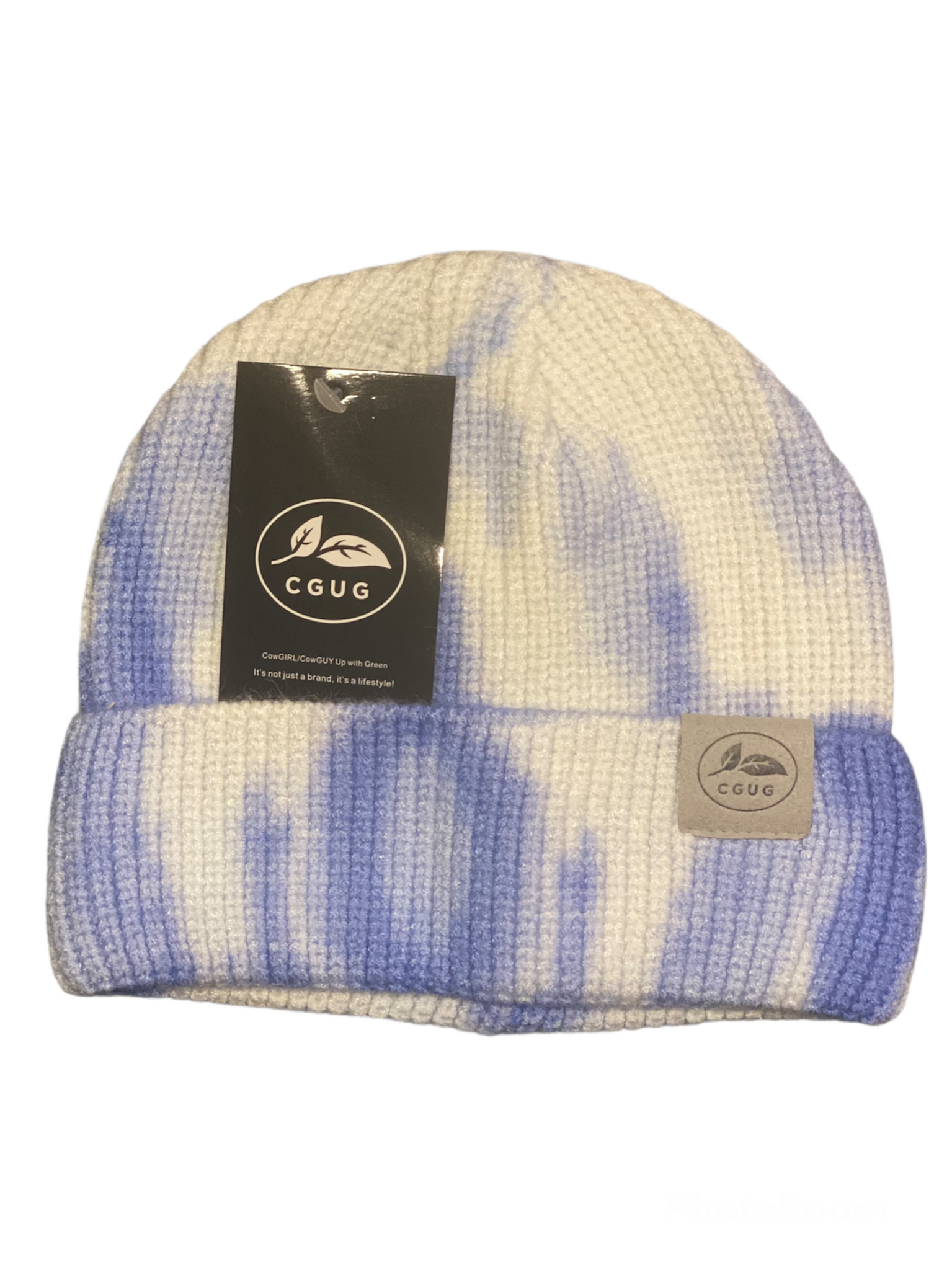 Icy Blue Low Rise Beanie