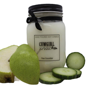 Pear Cucumber Soy Candle
