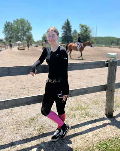 Onyx Black Seamless Long Sleeve Dry Fit