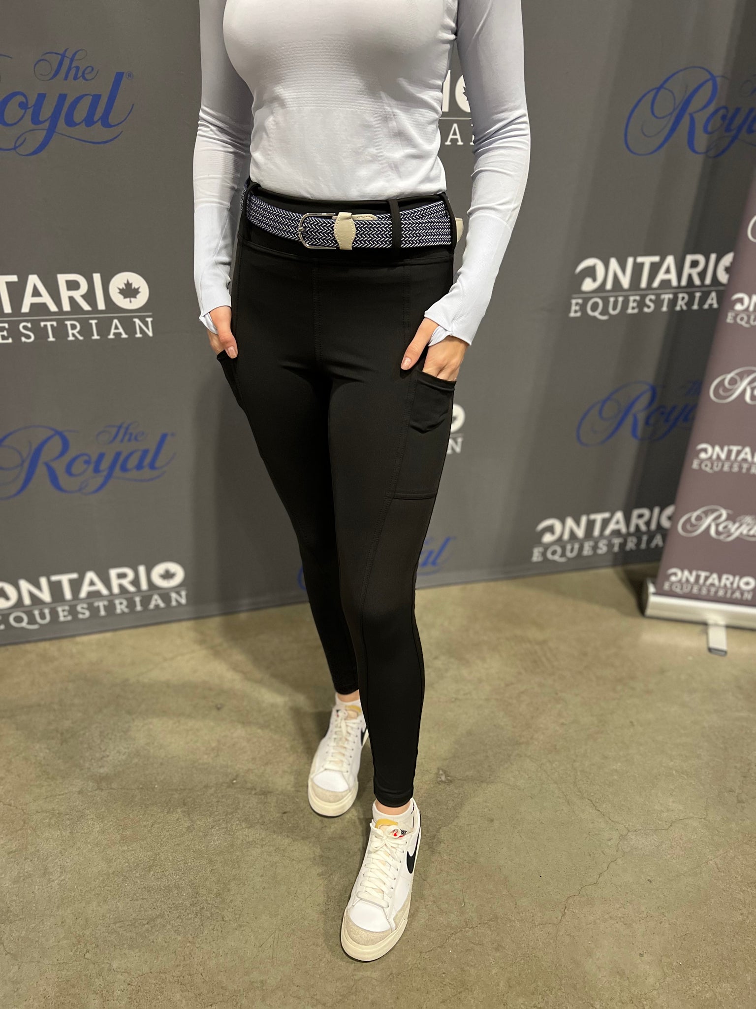 Black Salty Riding Tights/Breeches